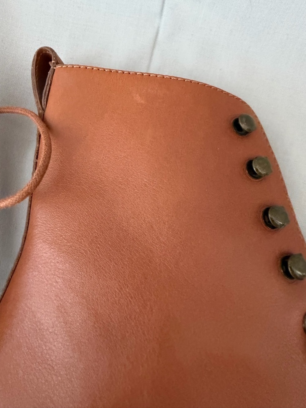 Madewell Patti Lace-Up Leather Ankle Boots (i179) - Picture 16 of 16